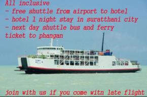 Suratthani Airport Overnight To Koh Phangan